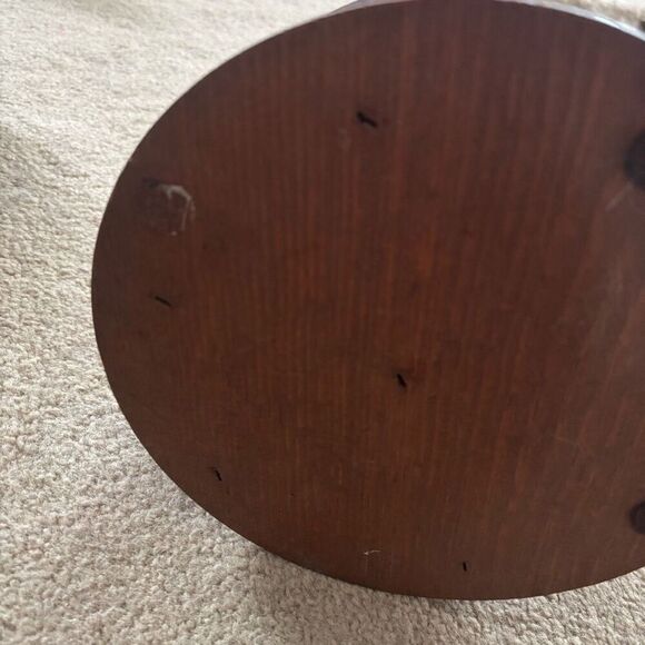 Vintage Wooden Poker Chip Card Holder - Picture 6 of 8